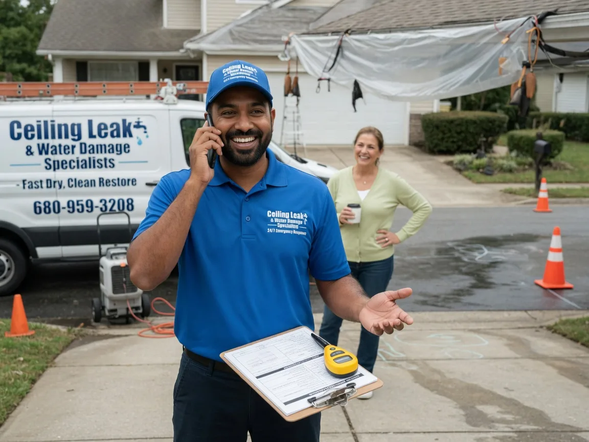 Ceiling Leak Cleanup Seneca, SC FAQs